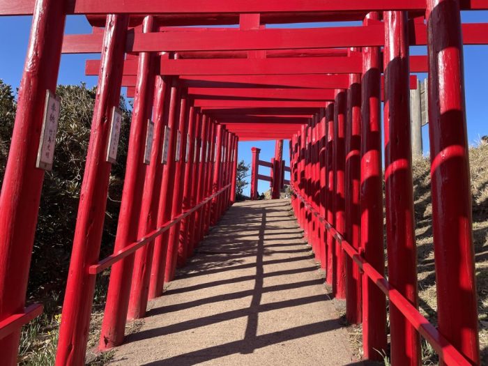 元乃隅神社の千本鳥居