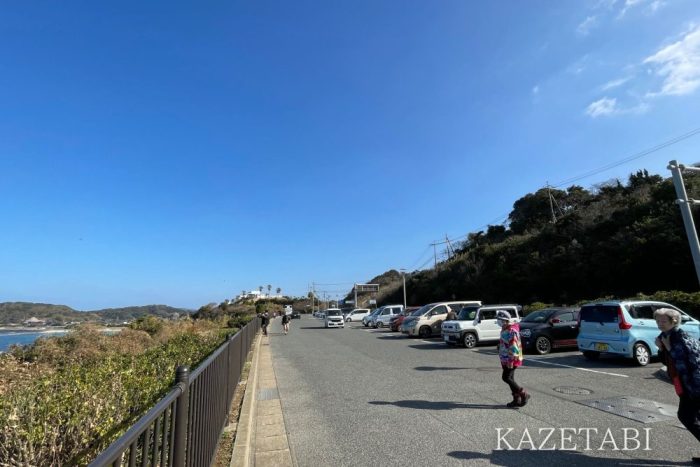 角島大橋　駐車場