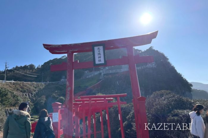 元乃隅神社　鳥居