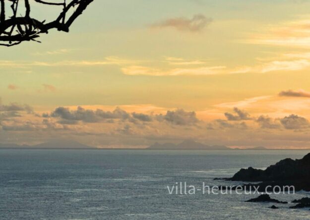 屋久島夕日 トカラ列島