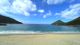 屋久島の海　一湊海水浴場