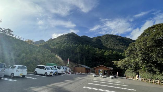 千尋の滝駐車場 屋久島