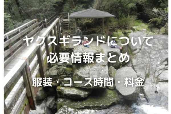 屋久島　ヤクスギランド　